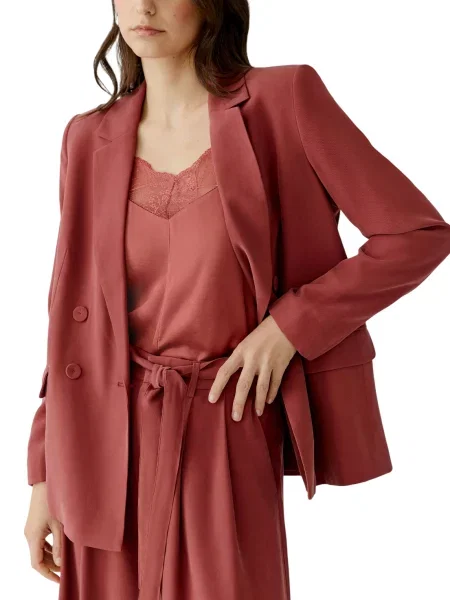 Пиджак Oui красный