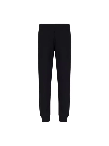 Spodnie Emporio Armani niebieskie