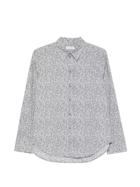 Lung cămașă Marc O'polo cu model floral cu imagine albastru