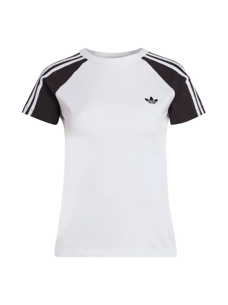 ADIDAS ORIGINALS Tricou SST negru alb