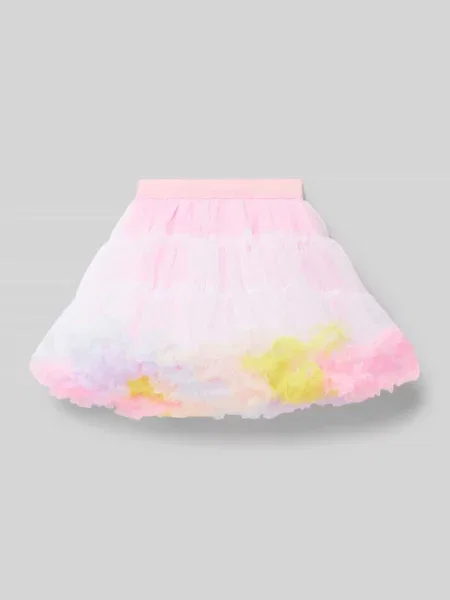 Spódnica z falbanami Billieblush różowa