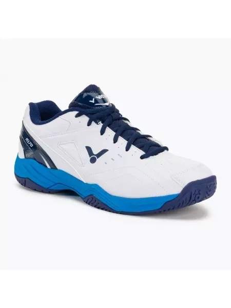 Buty do badmintona VICTOR A white/navy białe