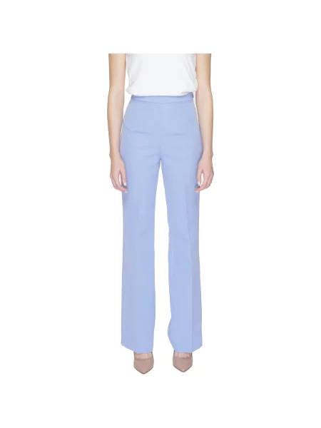 Hlače Silence ljubičasta