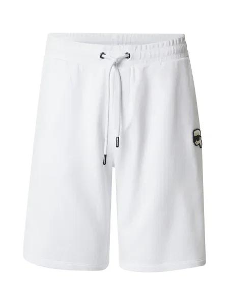 Karl Lagerfeld Kalhoty bílá