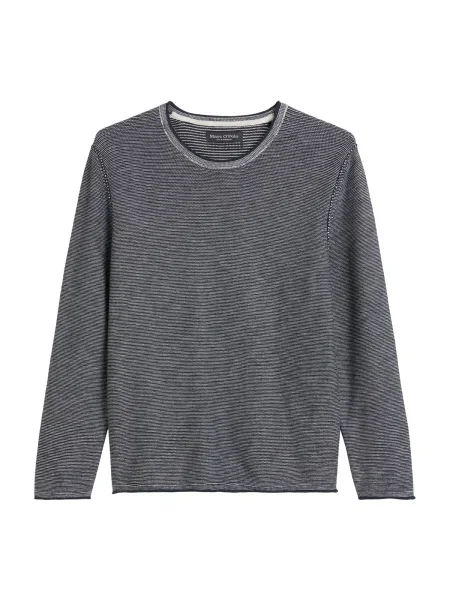 Marc O'Polo Svetr tmavě modrá bílá