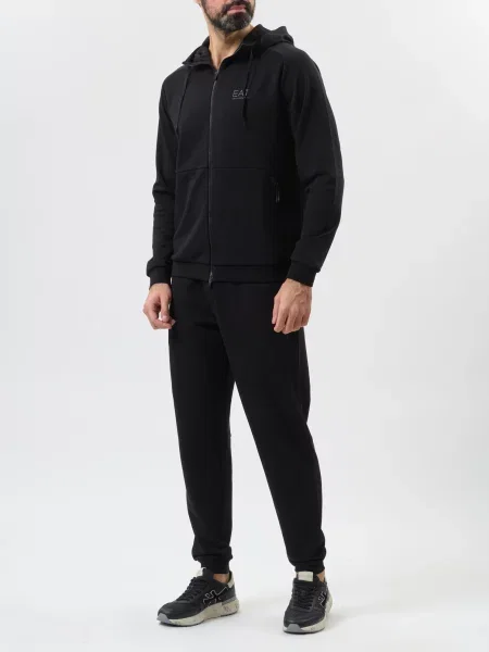 Костюмний спортивний костюм Ea7 Emporio Armani чорний