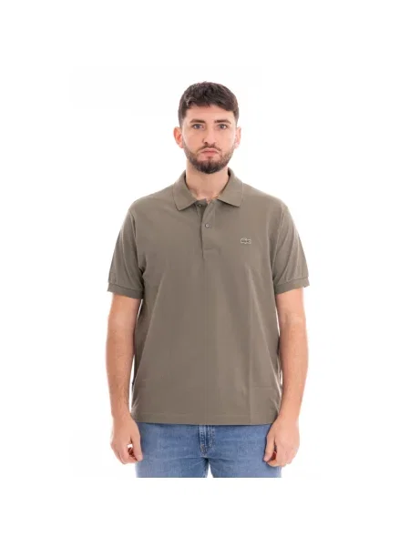 Koszulka polo Lacoste z krótkim rękawem zielona