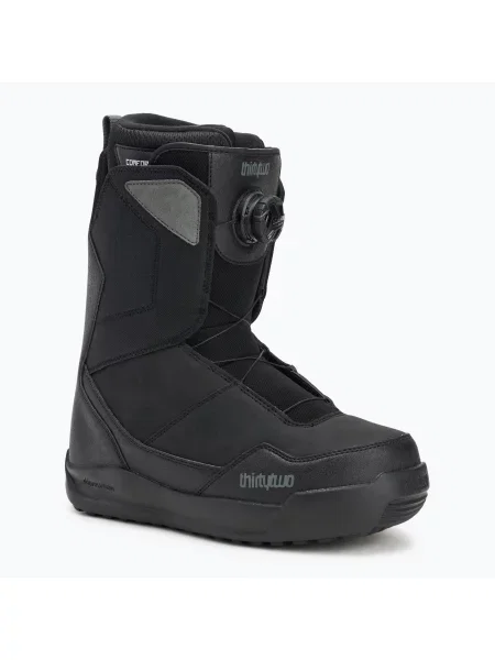Férfi snowboard cipő ThirtyTwo Shifty Boa black/black Shifty Boa fekete