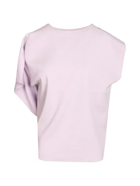 Tricou Cfcl drapate violet