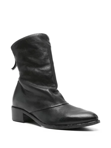 Cropp cizme scurte Moma din piele negru