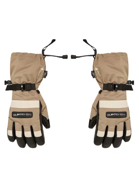Quiksilver Smučarske rokavice Highline Gore-Tex bež