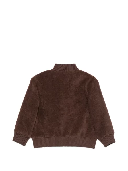 Kurtka bomber dziecięcy Trussardi brązowy