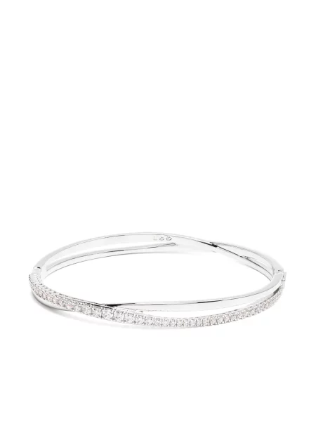 Brăţară Swarovski de cristal argintiu