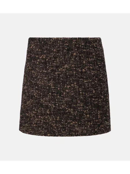 Fustă Blazé Milano de lână maro