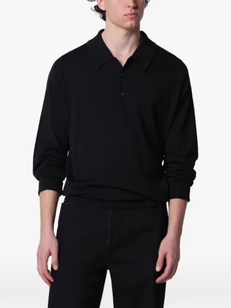 Polo majica John Smedley crna