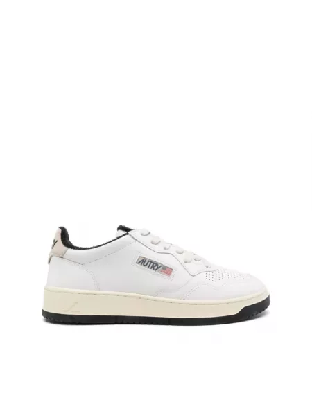 Sneakersy Autry skórzane białe