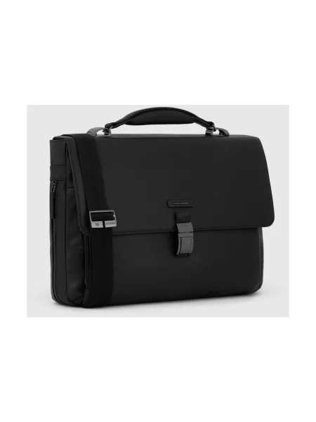 Torba na laptopa Piquadro czarna
