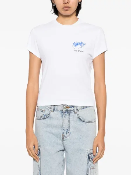 Tricou Off-white alb
