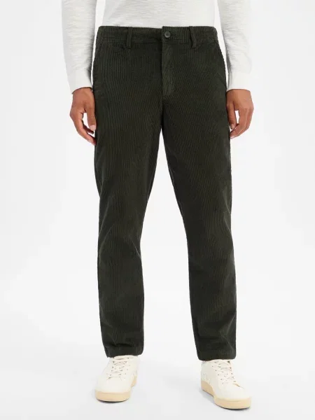 Jack & Jones spodnie z sztruksu Mężczyźni zielony