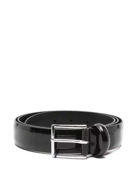 Curea Anderson's din piele negru