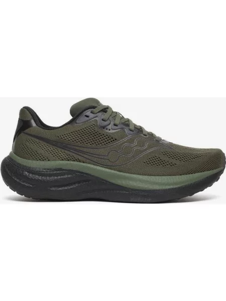 Buty do biegania Saucony Ride 19 zielony oliwkowy 40 czarny