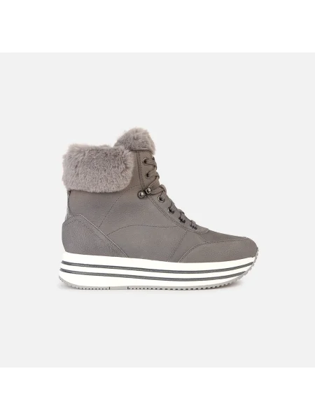 Sneakerși Geox alb