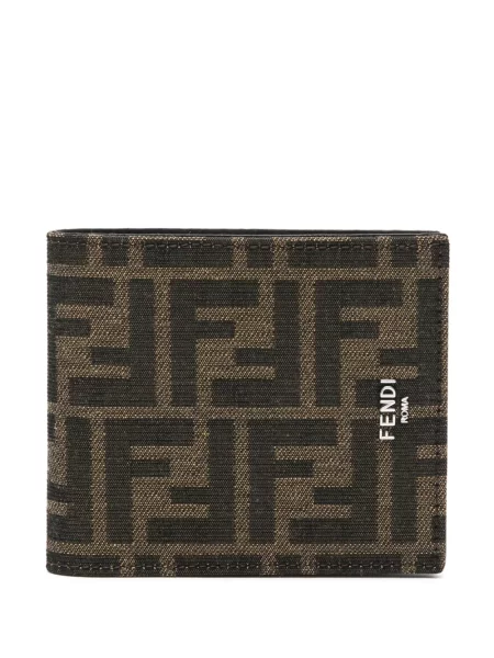 Portofel Fendi din piele maro