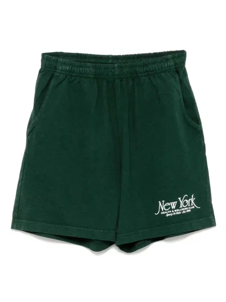 Pantaloni scurți de sport Sporty & Rich verde