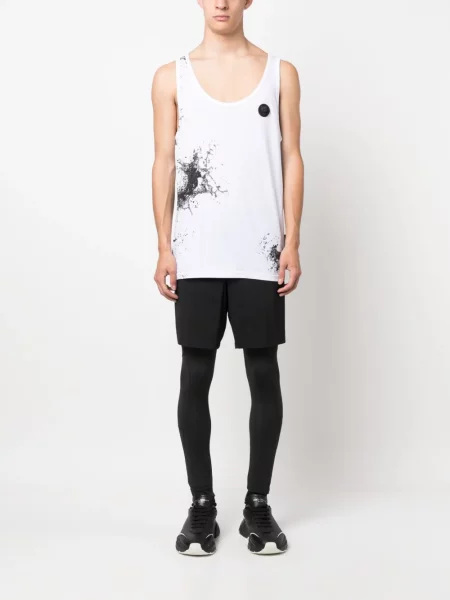 Košile Plein Sport s potiskem bílá