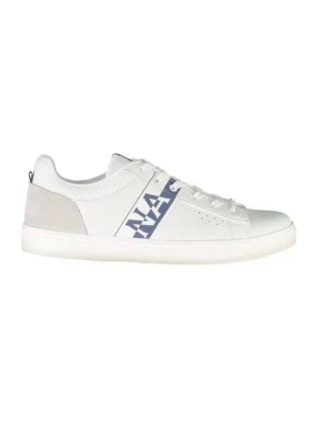 Sneakersy Napapijri skórzane białe