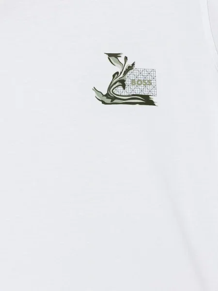 BOSS Orange T-shirt Te_Blueprint biała