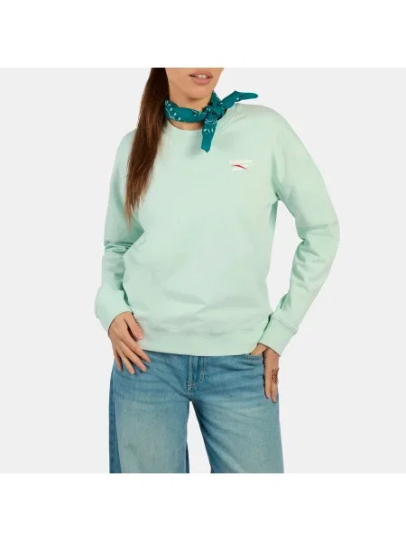 Reebok bluza crewneck ID Small Logo French Terry unisex Tranquil Teal Size: