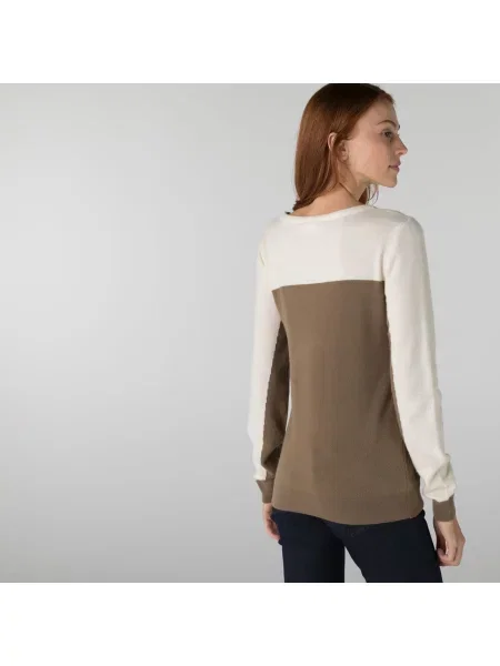 Lacoste светр коричневий