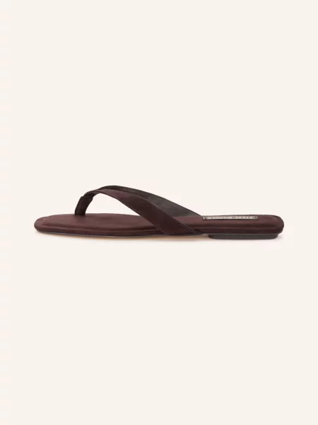 Steve Madden Prstové Sandály Trella tmavě hnědá