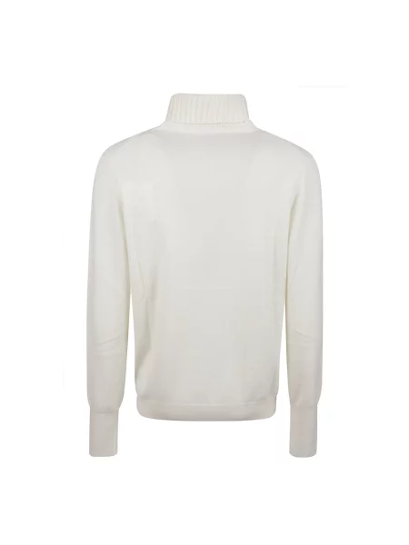 Sweter z golfem Ballantyne biały