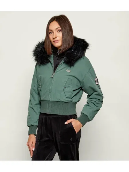 Juicy Couture Geacă bomber verde
