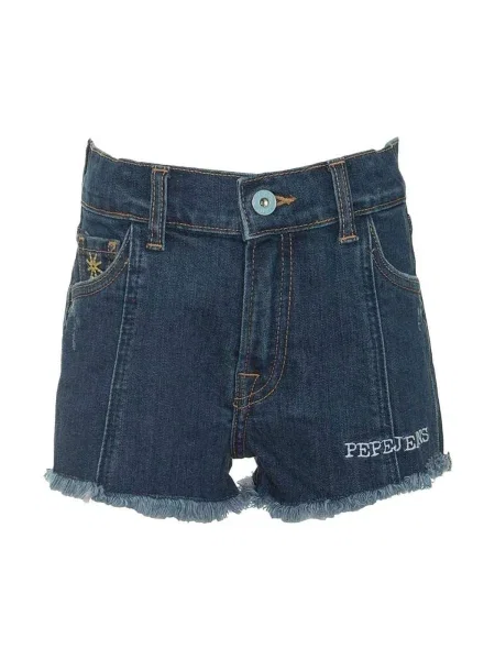Pantaloni copii Pepe Jeans albastru