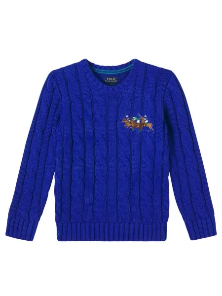 Gyerek szvetter Polo Ralph Lauren kék