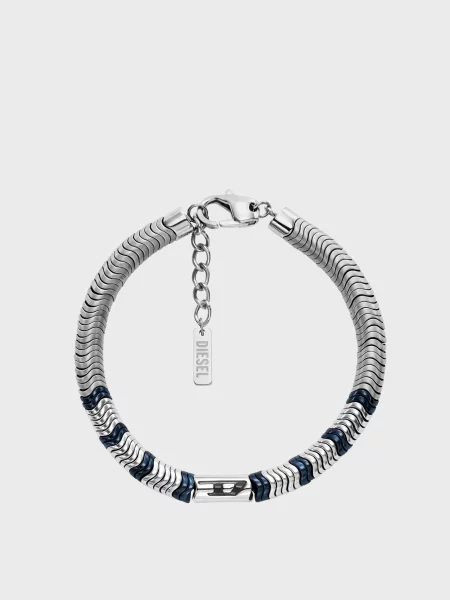 Браслет Diesel серебряный