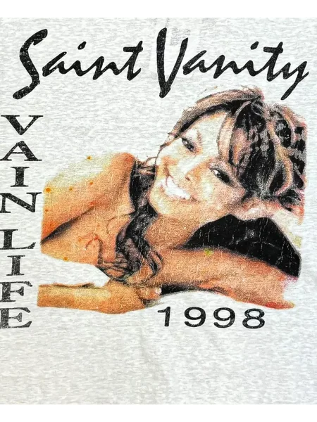 Μπλούζα Saint Vanity με σχέδιο λευκό