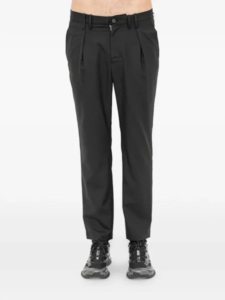 Pantaloni The Viridi-anne conici negru