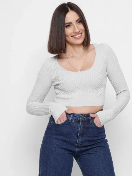 Топ CARICA сірий