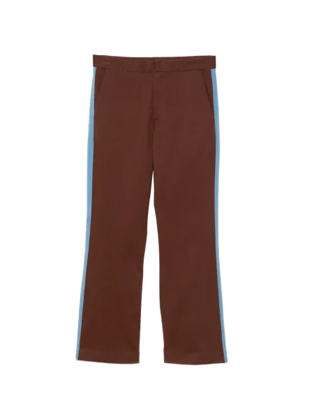 Pantaloni Cynthia Rowley evazate maro