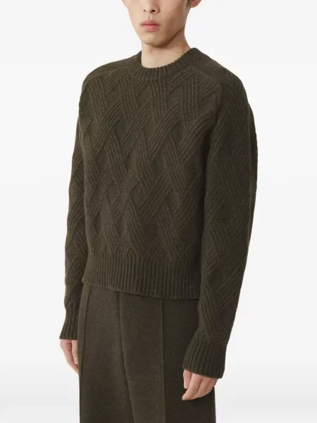 Pulover Lanvin de lână verde