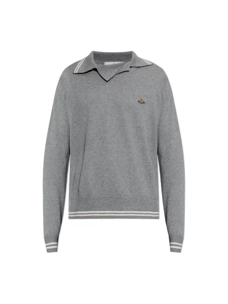 Koszulka polo Vivienne Westwood szara