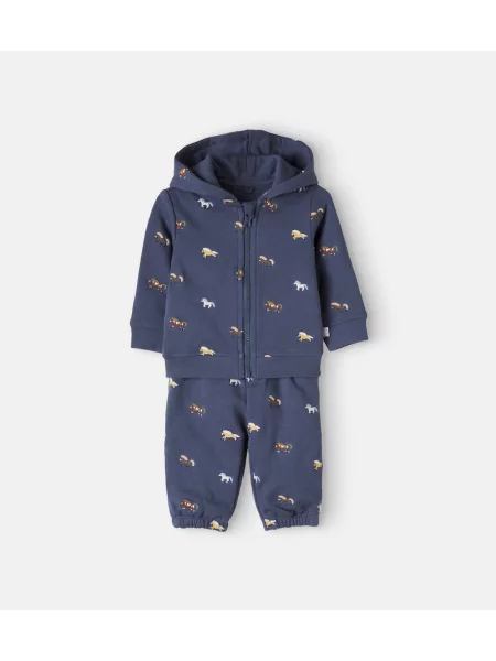 Džemperis su gobtuvu Stella Mccartney mėlyna