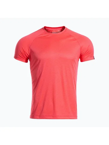 Мъжка тениска за бягане Joma R-Night Iconic coral розово