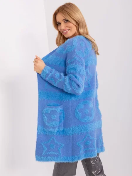 Pulover Wool Fashion Italia albastru