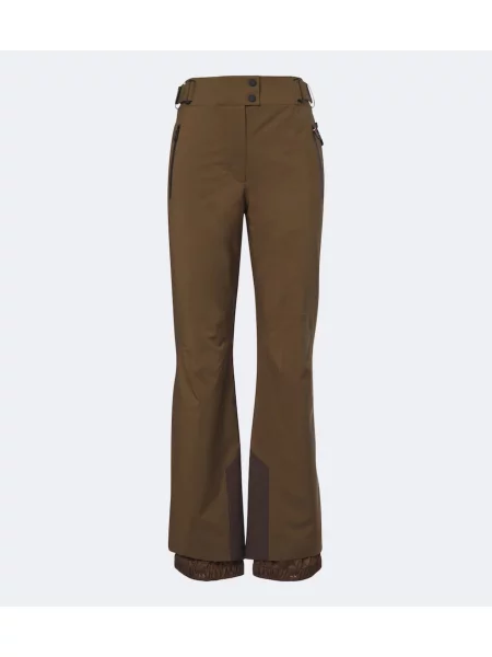 Pantaloni de schi Moncler Grenoble verde