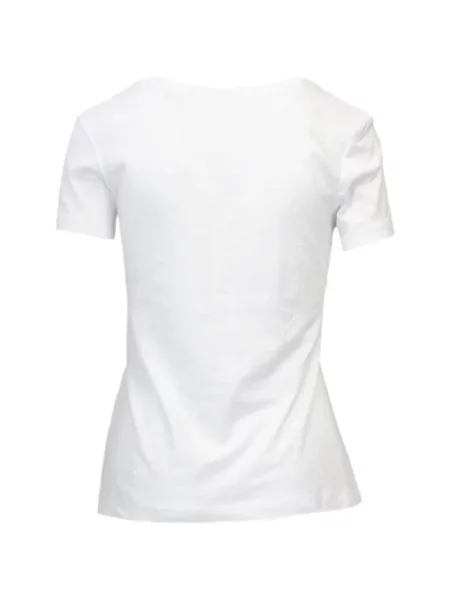 Tricou Calvin Klein Jeans cu imagine alb